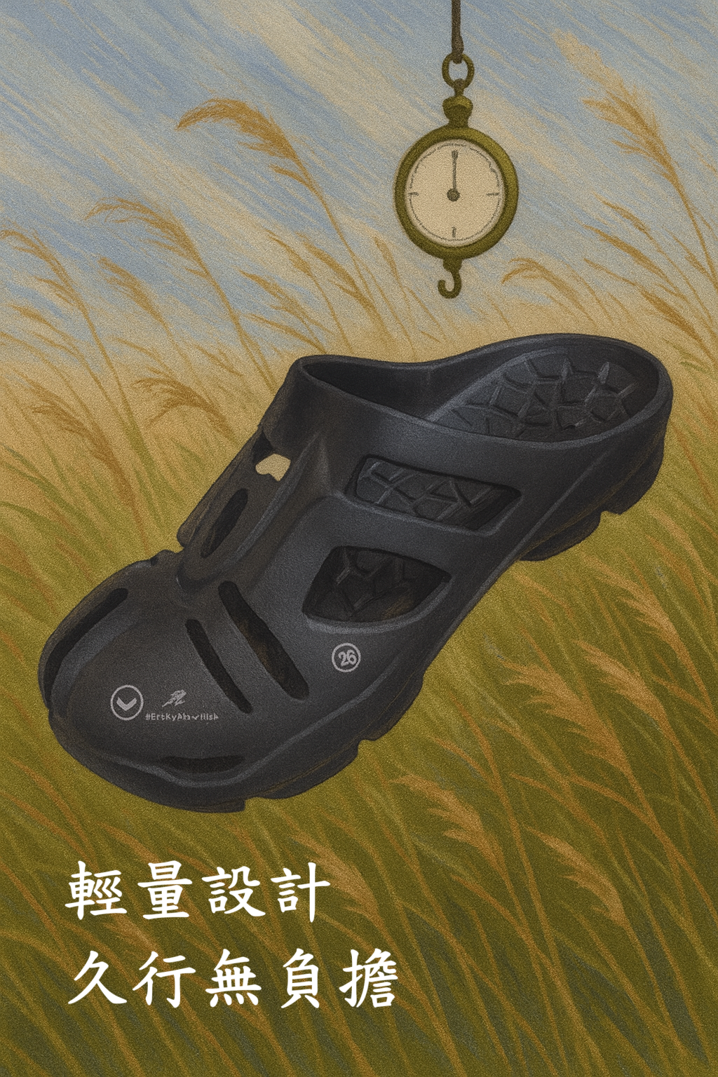超強涉水夾腳拖鞋 Toe Protection Water Sandals - 輕量設計，長距步行讓腳無負擔 / Lightweight design for fatigue-free long-distance walking